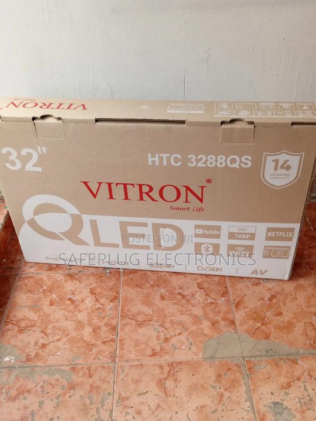 Vitron 32" Qled Android Tv - Hdr10, Dolby Audio, Bluetooth - thumbnail 3