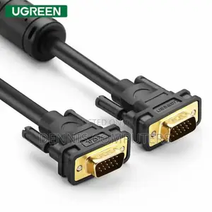 Ugreen Vga Male to Male Cable 2m (Black) - Vg101