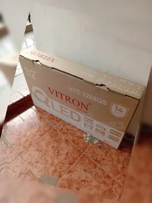 Vitron 32" Frameless Qled - Smart Android, 20w Speakers, 60hz Refresh