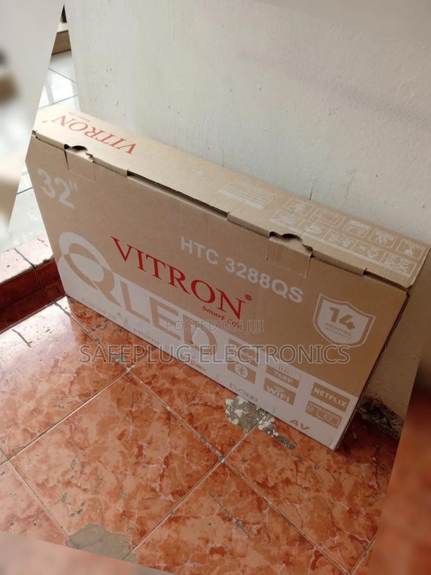 Vitron 32" Frameless Qled - Smart Android, 20w Speakers, 60hz Refresh - thumbnail 3