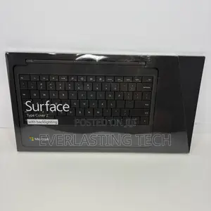 Microsoft Surface Pro Keyboard 12 Backlit Black