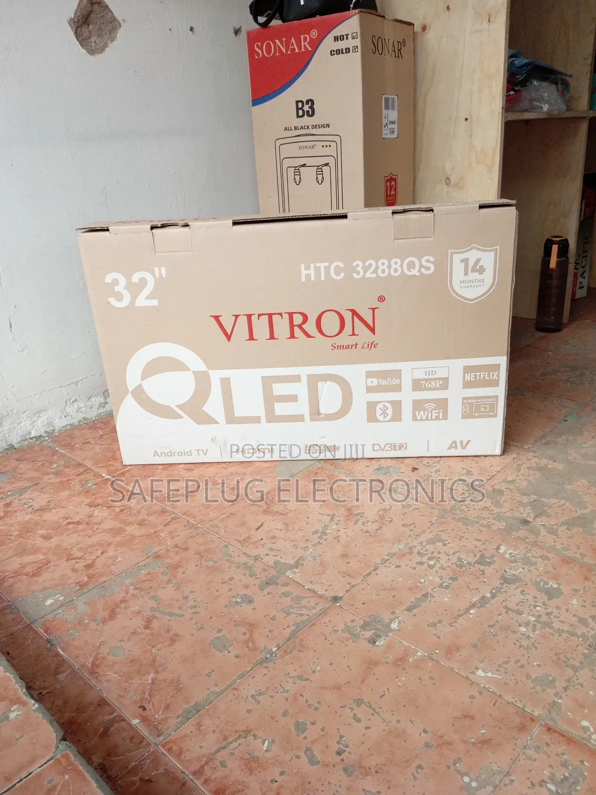 Vitron 32" Android Tv - Bluetooth, Screen Mirroring,
