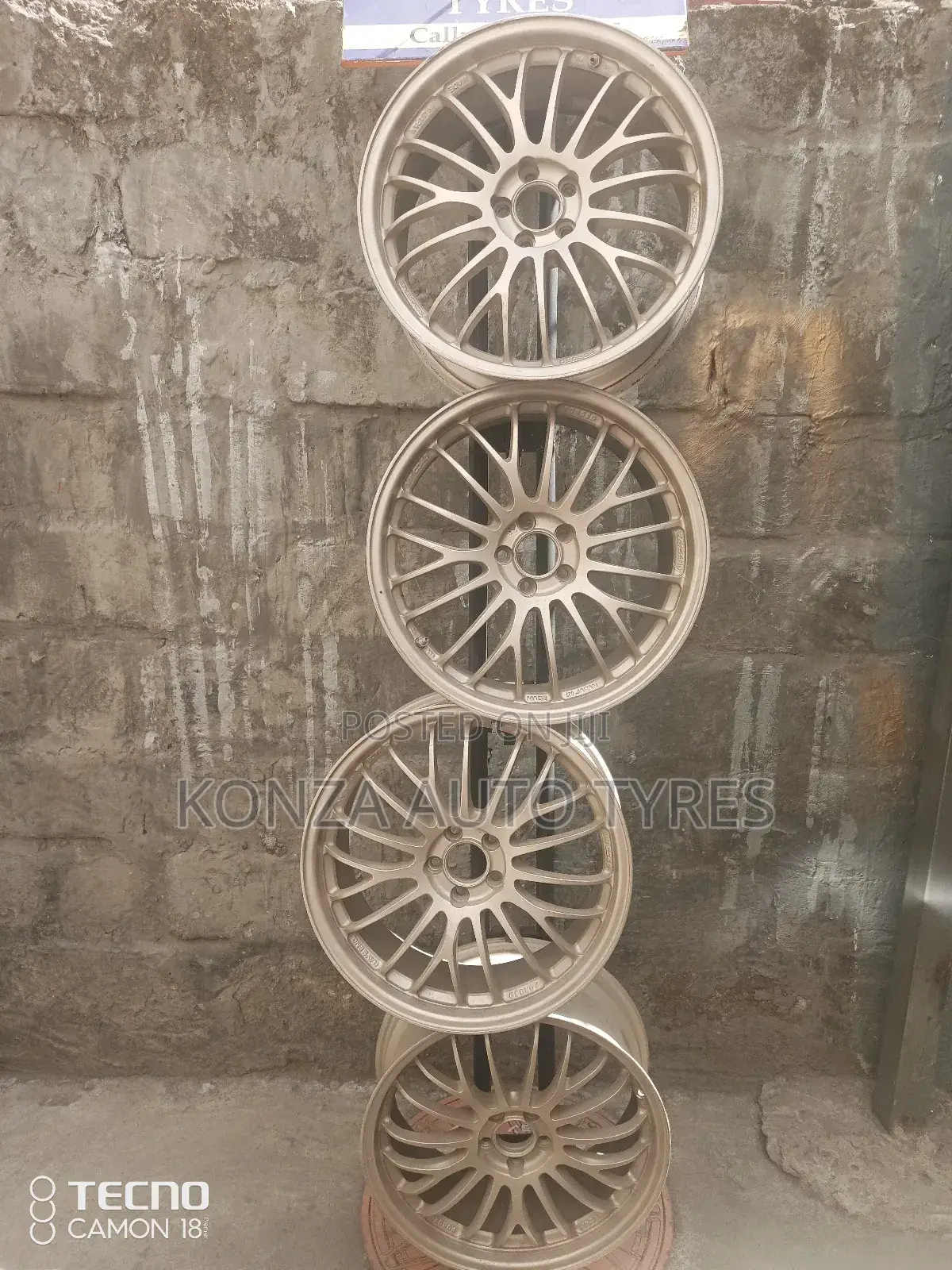 Subaru Rims 18x7.5j