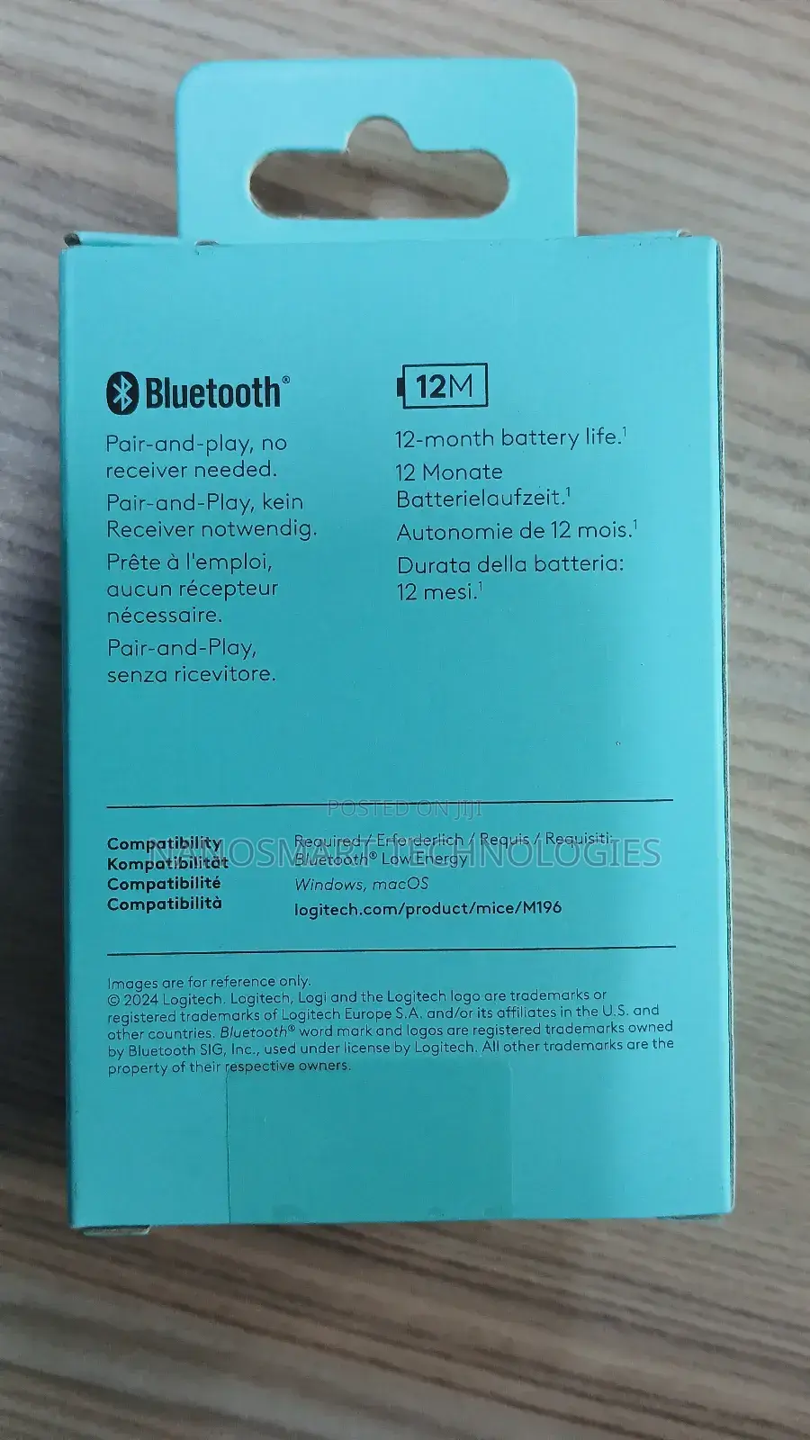 Logitech M196 Bluetooth Mouse