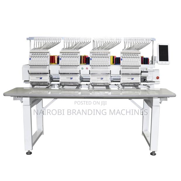 Wholesale 9/12/15 Needles Computer Four Heads Flat Embroidery Machine