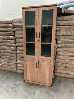 Modern Executive Wooden Bookshelf Two Door
