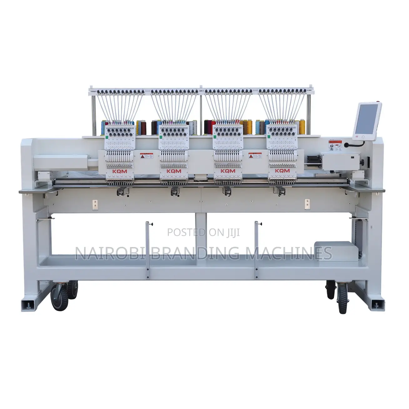 Factory Custom Digital 4 Heads Computer Cap T Shirt Embroidery Machine