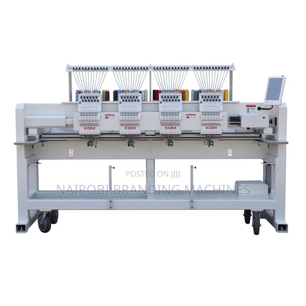 Factory Custom Digital 4 Heads Computer Cap T Shirt Embroidery Machine