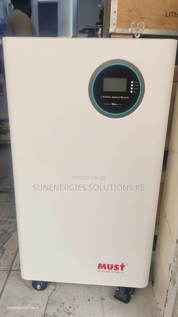 15.36kwh 300ah 51.2v Must Lithium Battery