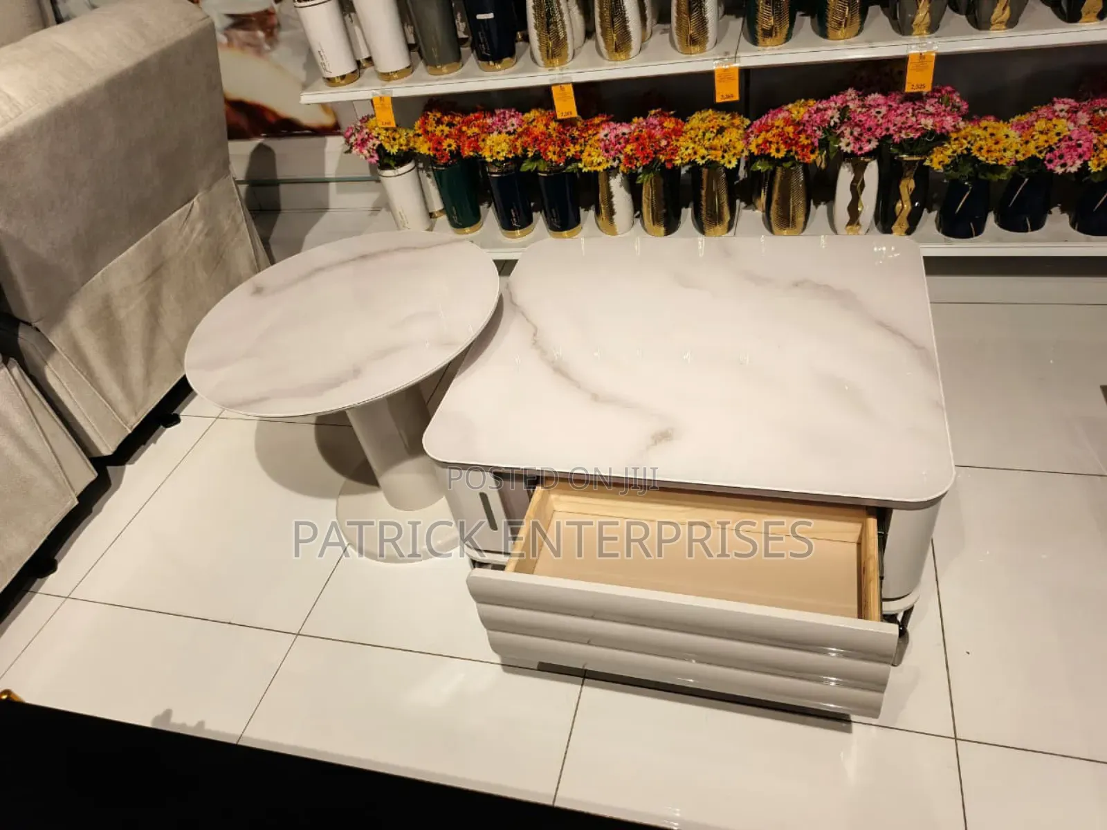 Imported Modern Coffee Table Top Marble