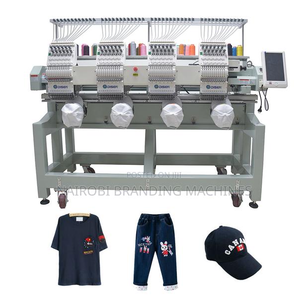 12 Needle 1200 RPM Speed 4-Head Automatic Home Use Embroidery Machine