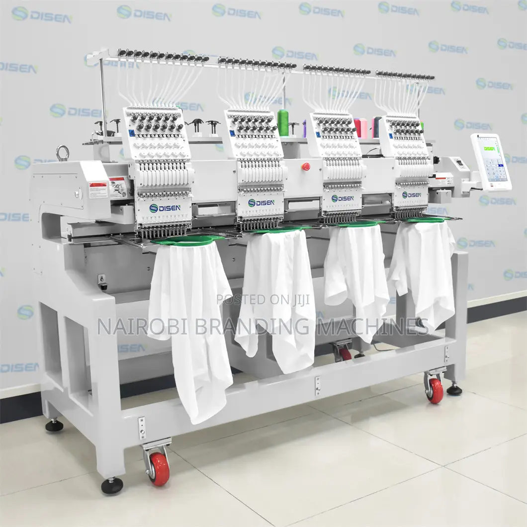 4 Head Industrial Cap Embroidery Machines Affordable Price