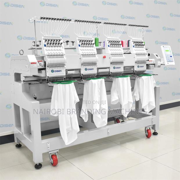 4 Head Industrial Cap Embroidery Machines Affordable Price