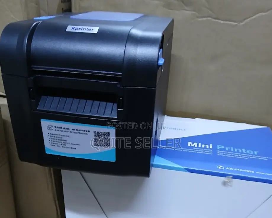 Xprinter Thermal Label Printer Xp-370b/370bm With Peel-Off Function