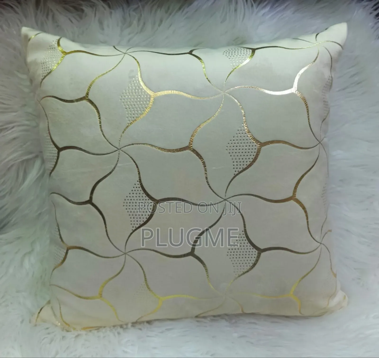 Shinny Marble Cushion Throw Pillow
