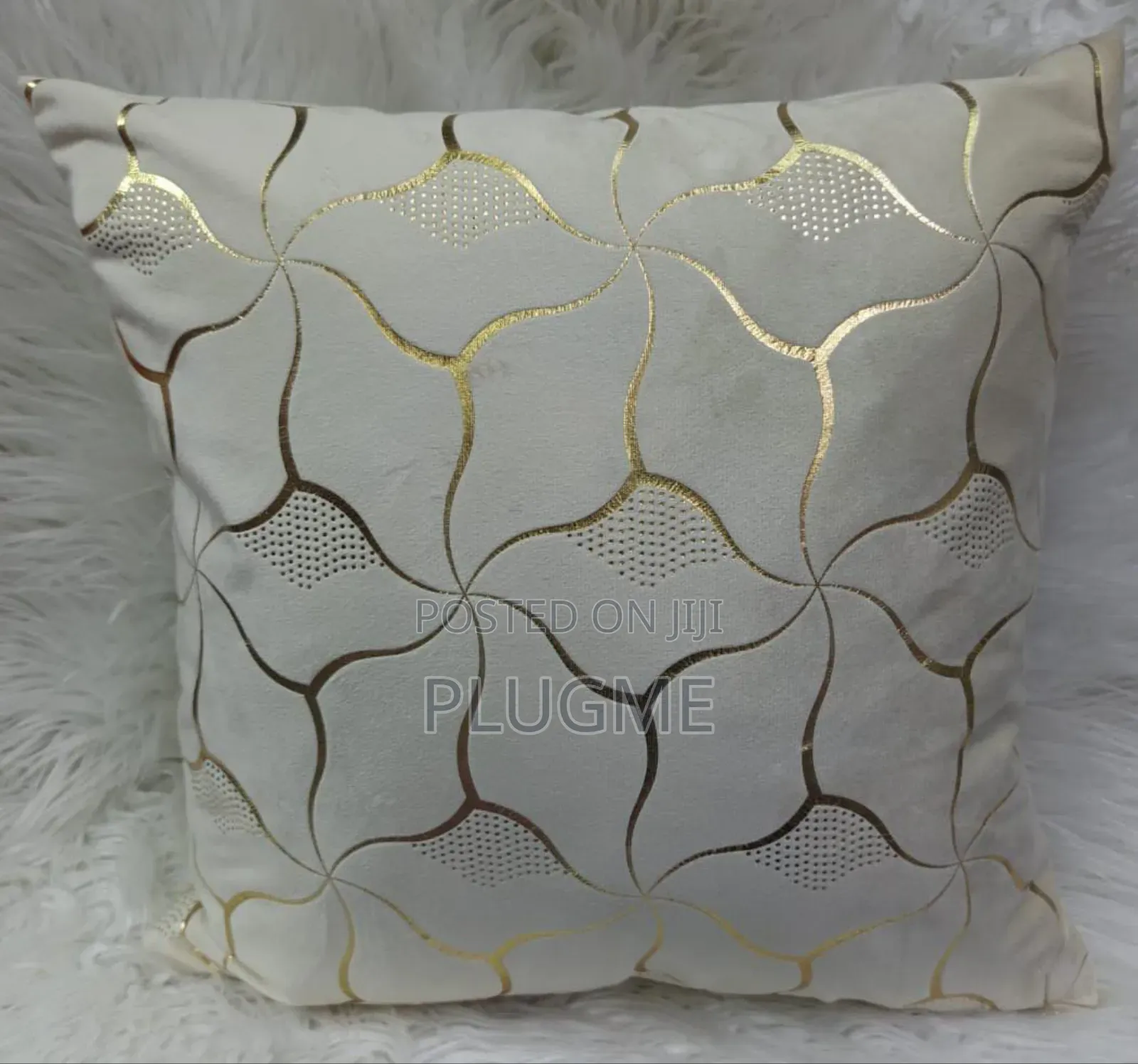 Shinny Marble Cushion Throw Pillow
