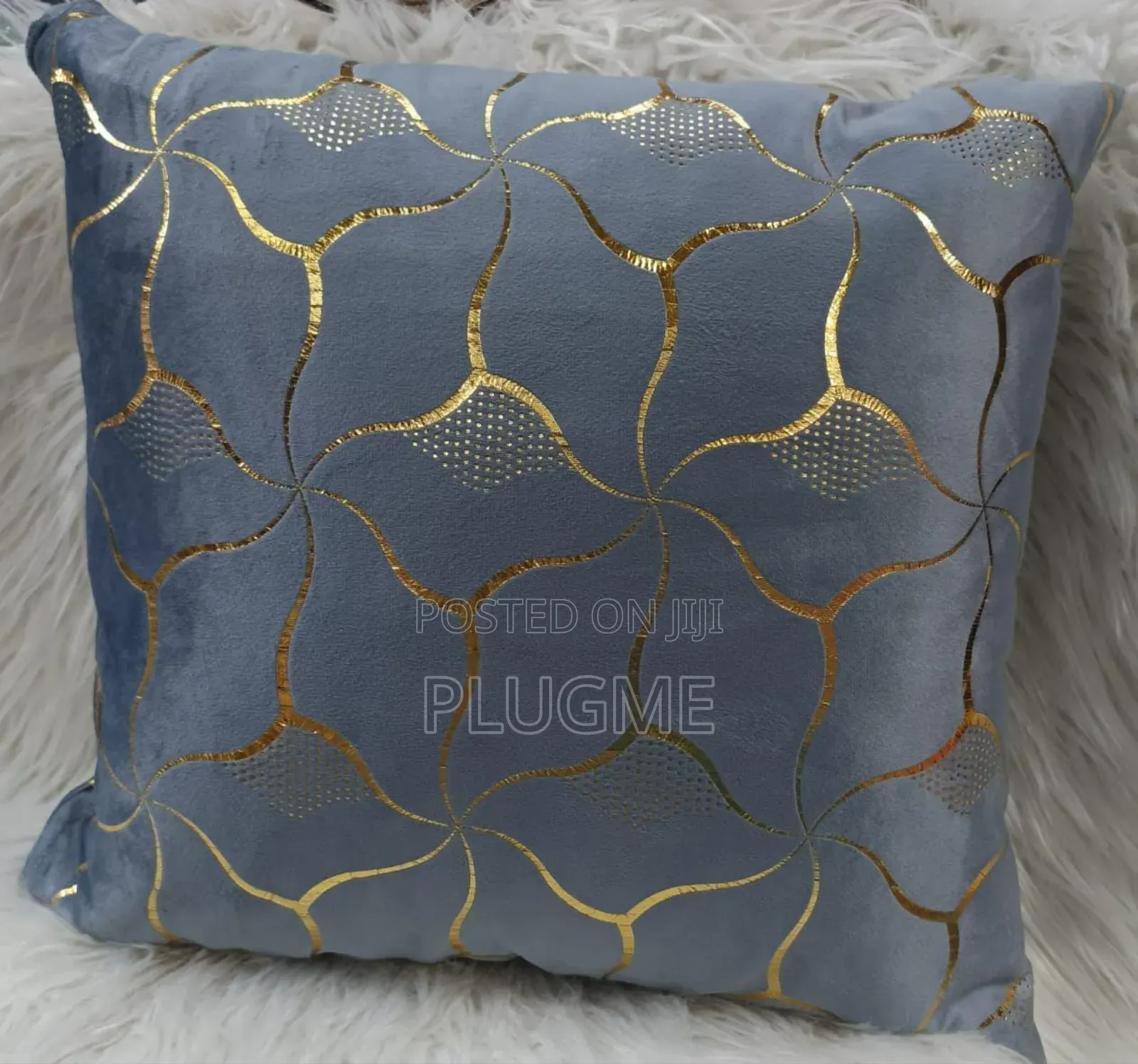 Shinny Marble Cushion Throw Pillow
