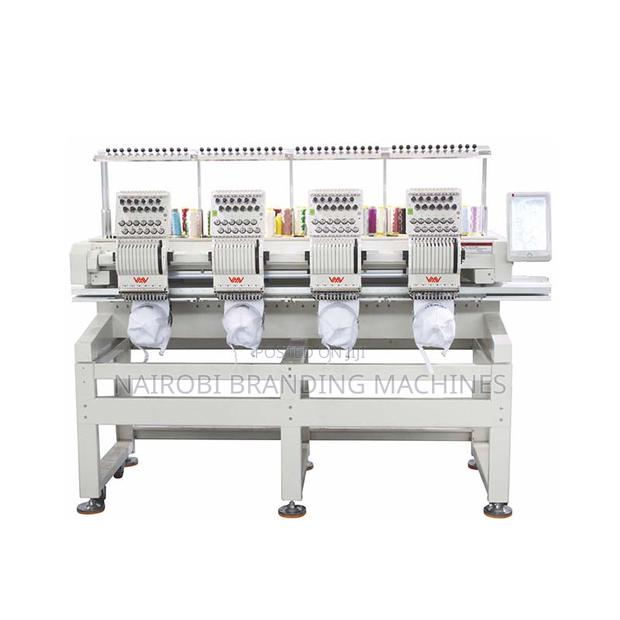 High Speed 4 Heads Cap T Shirt Embroidery Machine