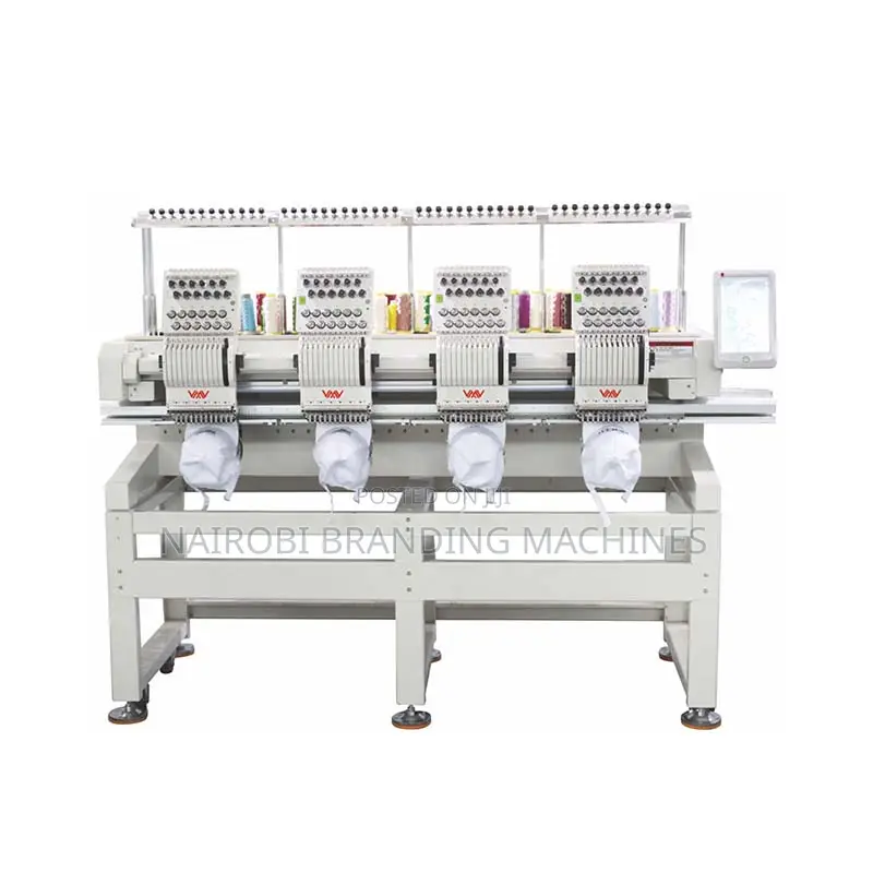 High Speed 4 Heads Cap T Shirt Embroidery Machine