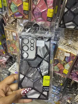 Ziwesx Samsung S24 Ultra Geometric Diamond Pattern Cover