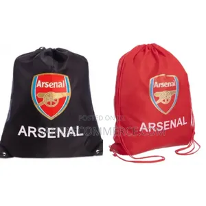 Arsenal Fc Gym String Bagpack
