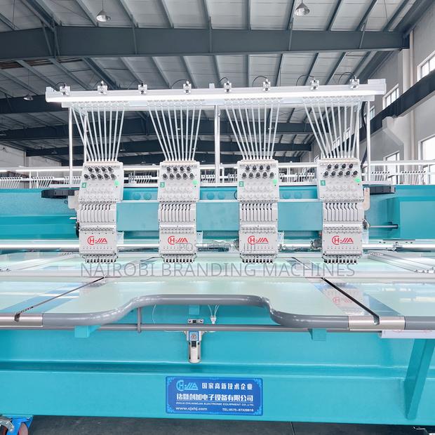 High Speed Automatic Four Head Embroidery Machine New Condition