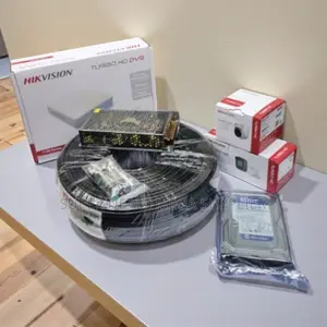 Hikvision Full Hd CCTV Camera Kit 2 Cameras 500gb Hard Disk and DVR