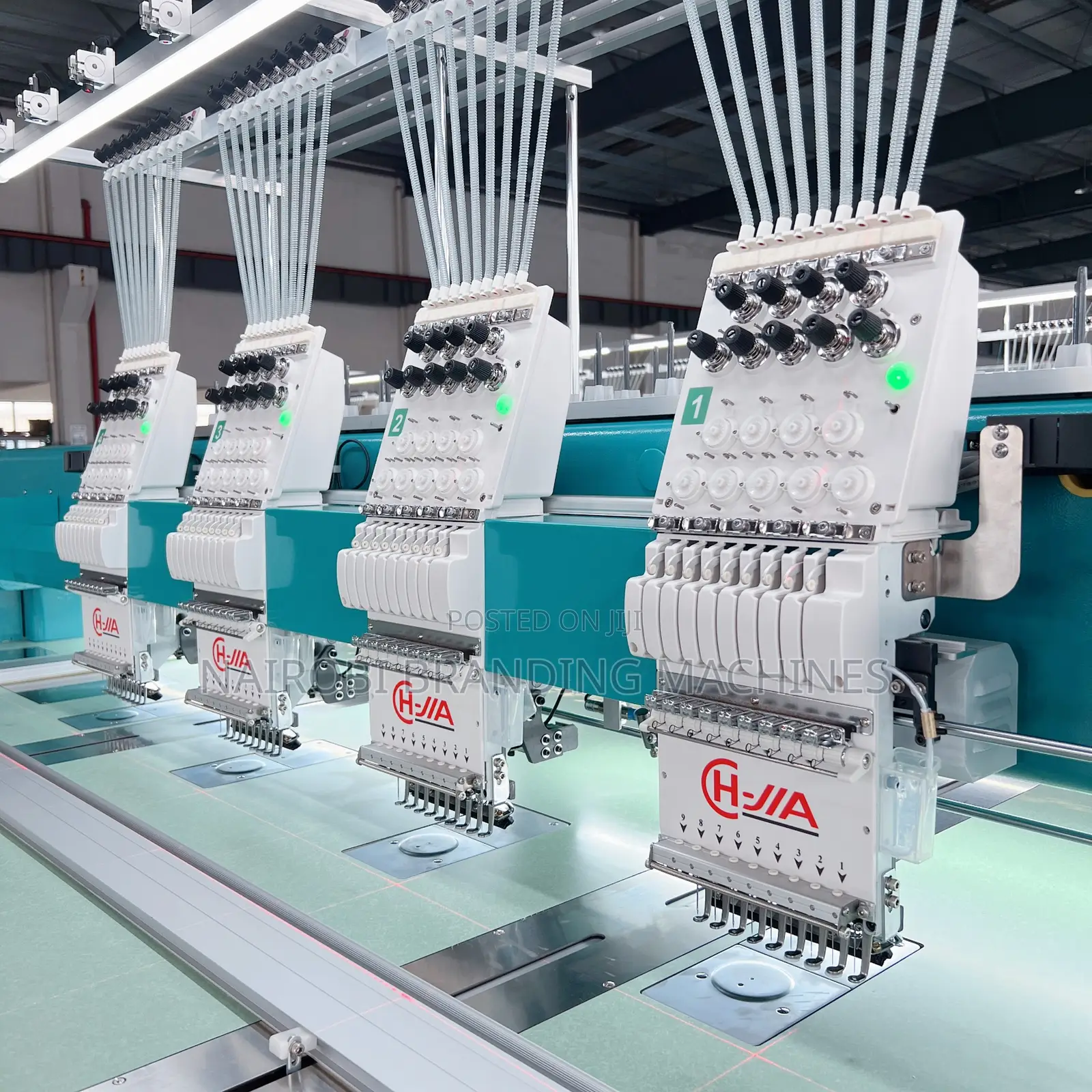 Latest Automatic 4 Head Industrial Digital Multihead Embroidery