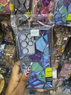 Geawe Samsung S24 Ultra 5g Geometric Diamond Pattern Plated Cover