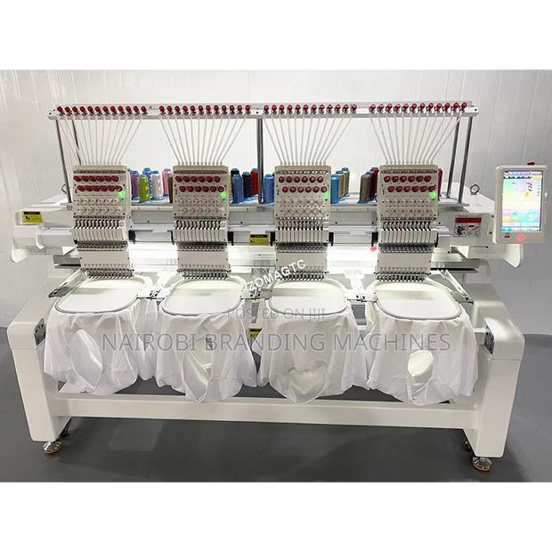 New Arrival 4 Head Cap Embroidery Sewing Machine