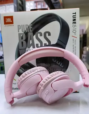 Pink JBL 510 Headphones