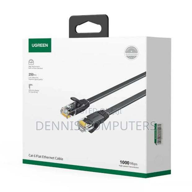 Ugreen Cat6 Utp Ethernet Cable 3m (Black) - Nw102