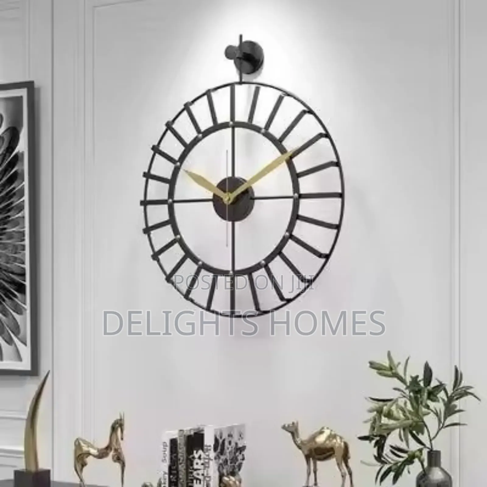 Premium Iron Wall Clock_sb