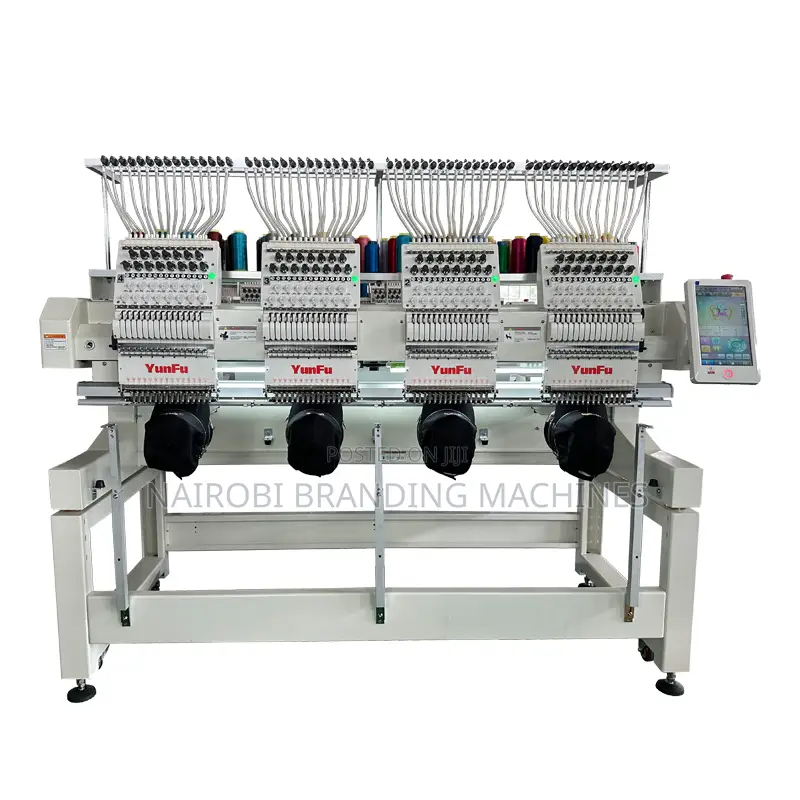 Automatic Multi Use 9 12 15 Needle 4 Heads Digital Embroidery Machine