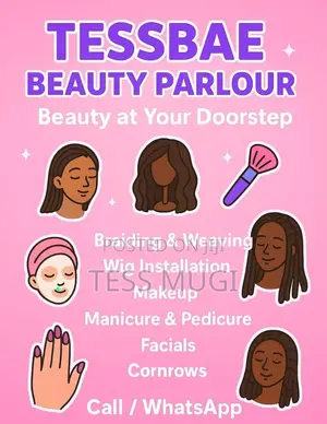 Home-Based Beauty Services - Hair, Nails Skin Care at Your Doorstep