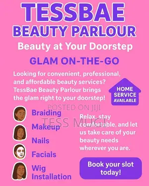Home-Based Beauty Services - Hair, Nails Skin Care at Your Doorstep