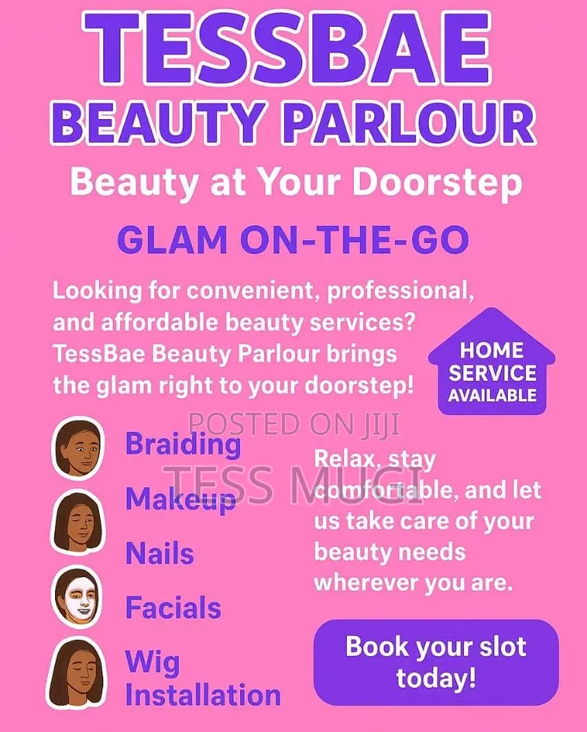 Home-Based Beauty Services - Hair, Nails Skin Care at Your Doorstep