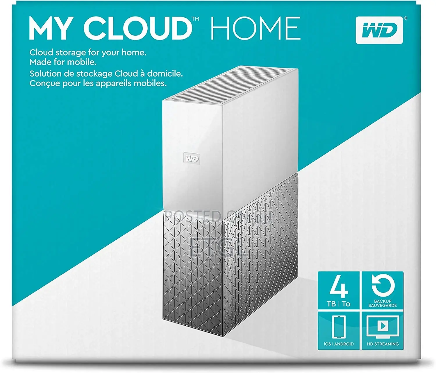 Wd 4tb My Cloud Home Cloud Storage