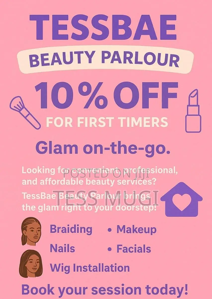 Home-Based Beauty Services - Hair, Nails Skin Care at Your Doorstep