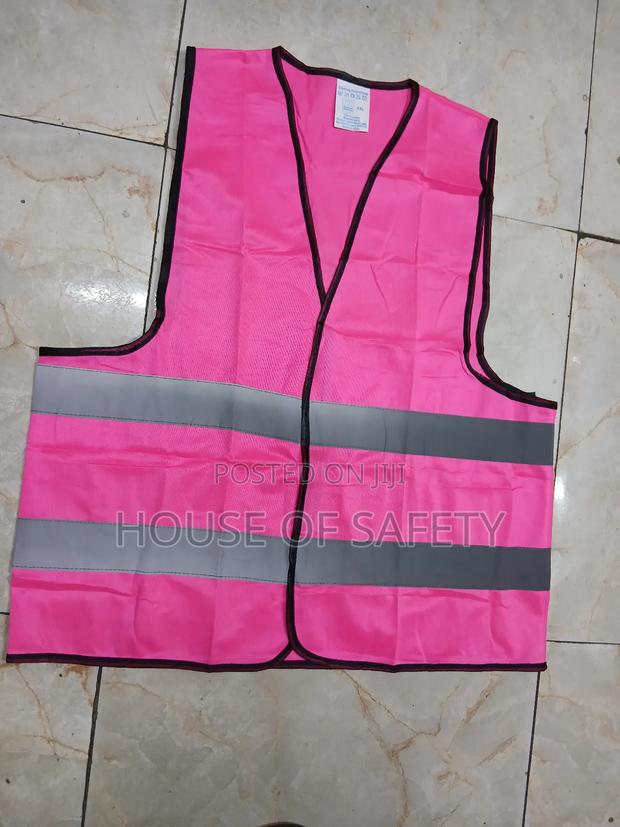 Vest Jackets In Baby Pink - main view