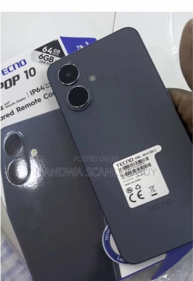 Tecno Pop 10 64 GB Black - thumbnail 3