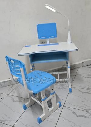 Blue Study Table Chair –Wn - main view