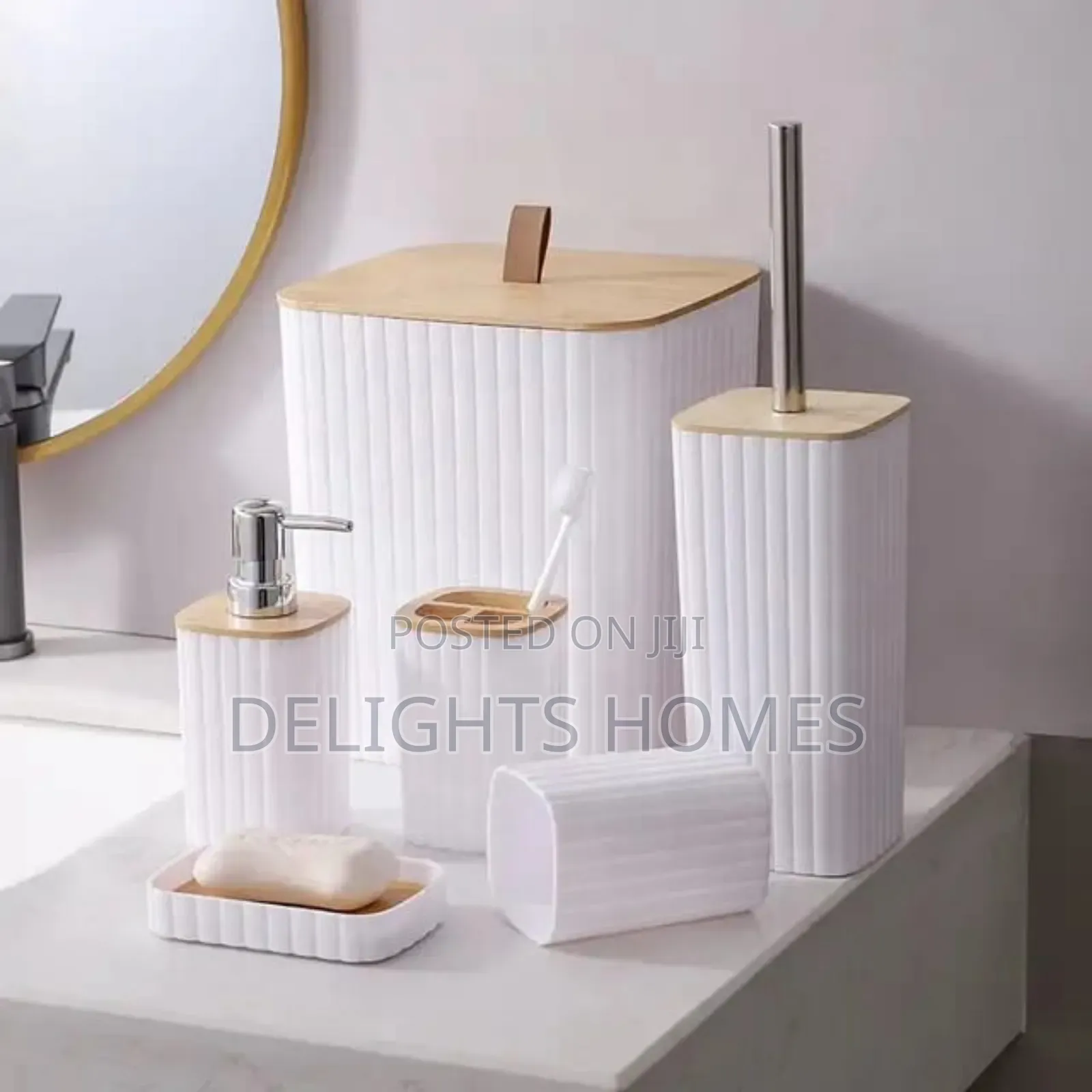6 in 1 Bathroom Accessories Set_nje