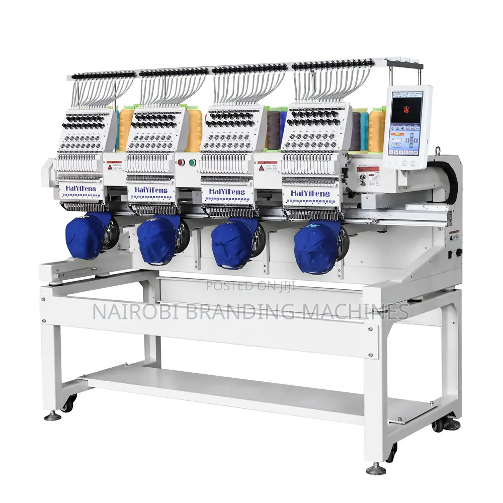 4 Head Computer Controlled Embroidery Machines