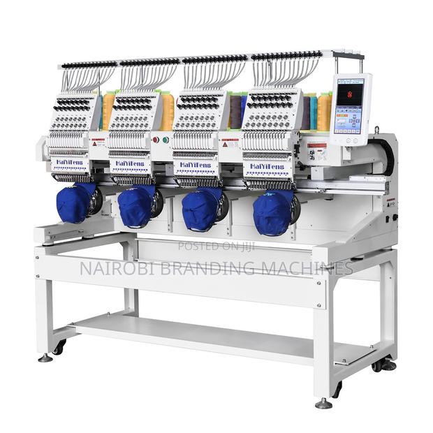 4 Head Computer Controlled Embroidery Machines