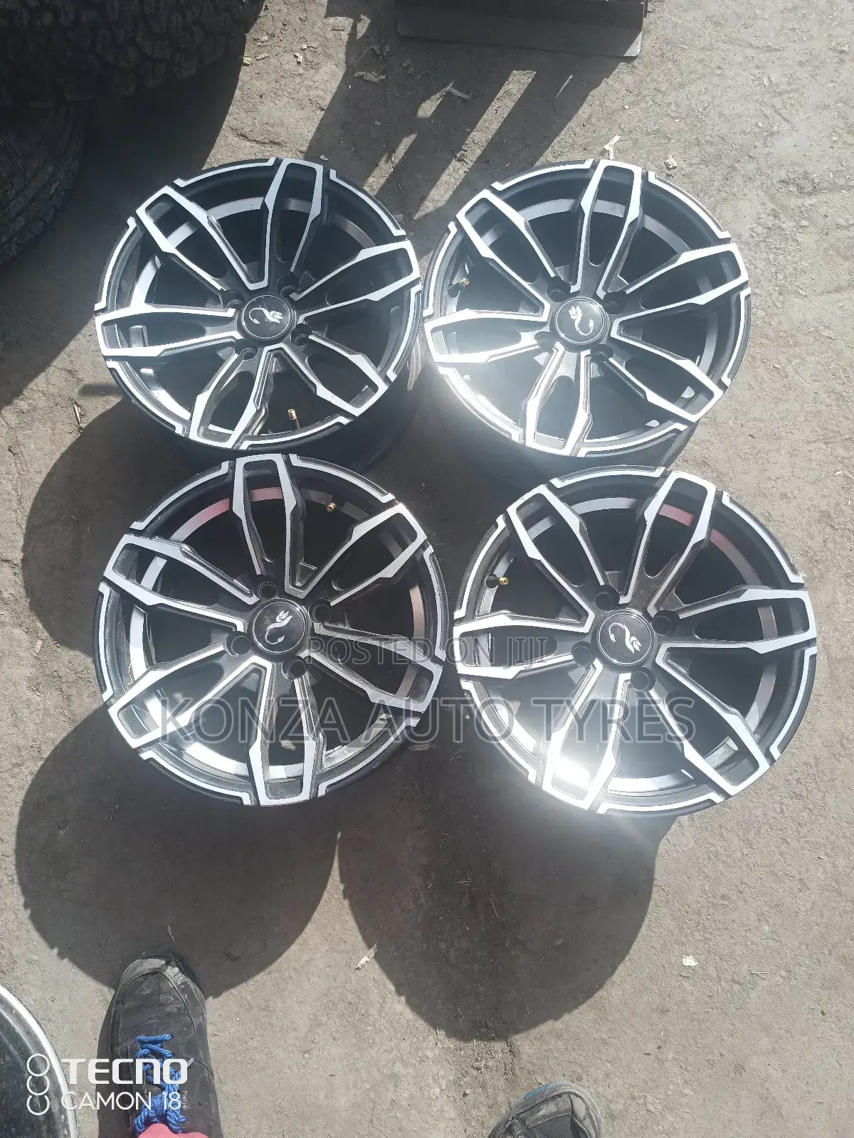 Toyota Rims Size 14x6j