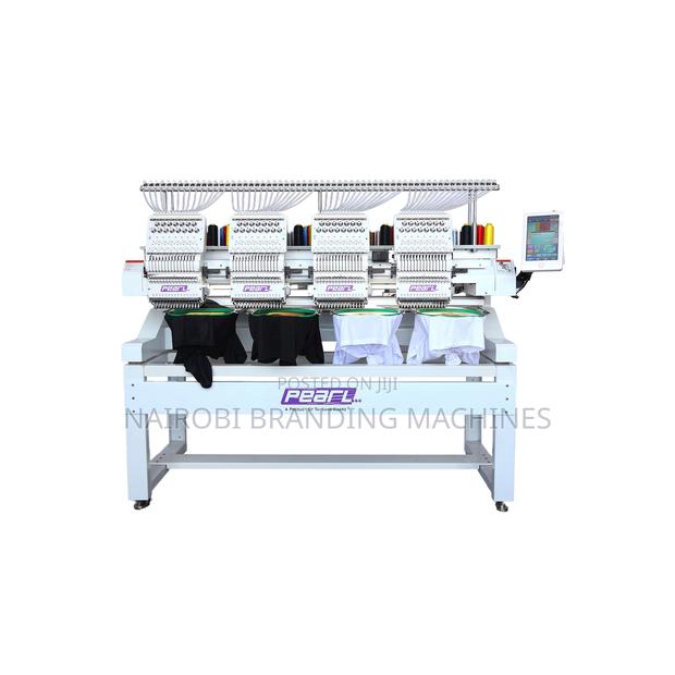 5 Years Warranty High Speed 4 Head Multi Needle Embroidery Machine