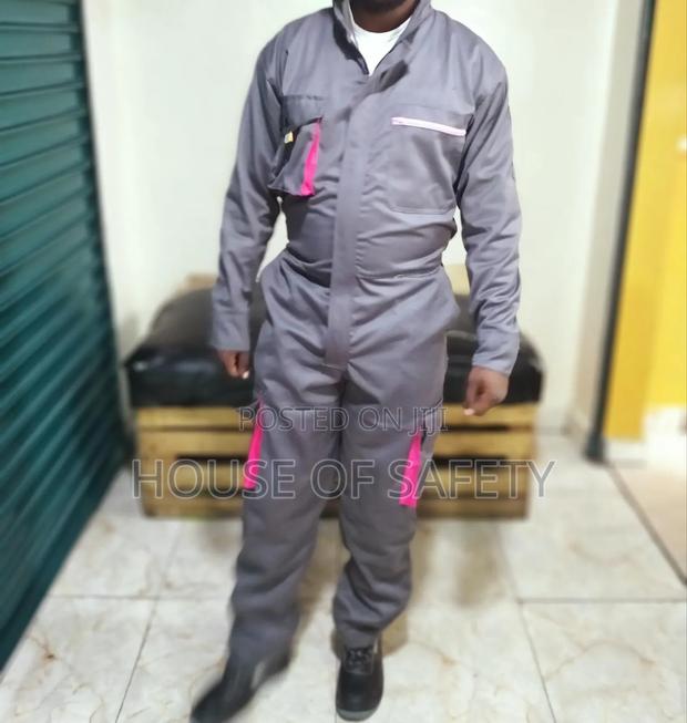 Loose Fit Cargo-Style Coverall Colours Combined