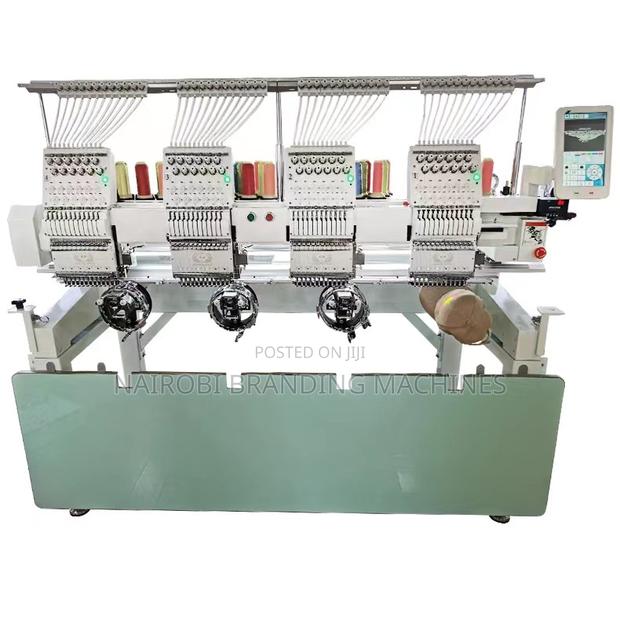 Four-Head Automatic Embroidery Machine Direct-Drive High-Speed