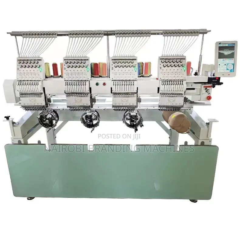 Four-Head Automatic Embroidery Machine Direct-Drive High-Speed